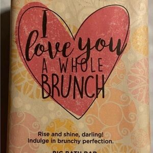 Perfectly Posh Pink 'I Love You a Whole Brunch' Bath Bar Cardamom citric coconut